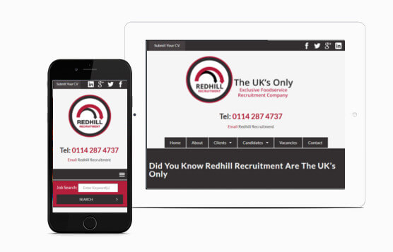 Mobile and Tablet Layout