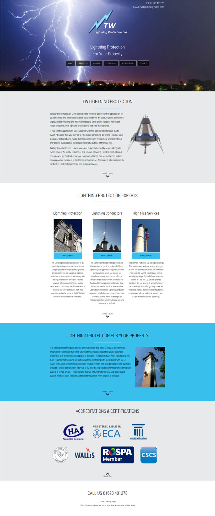 TW Lightning website